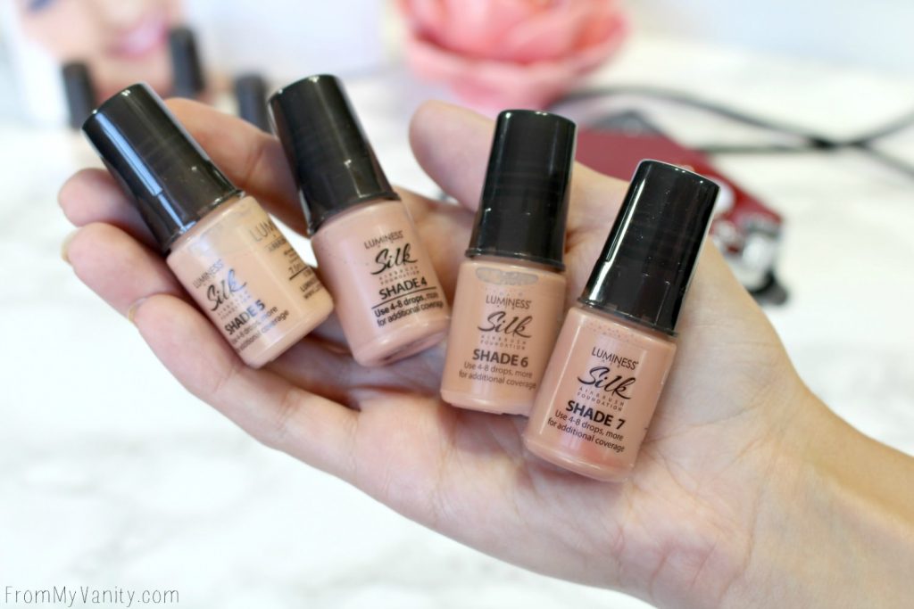 Airbrush Makeup Before & After First Impressions of Luminess Air